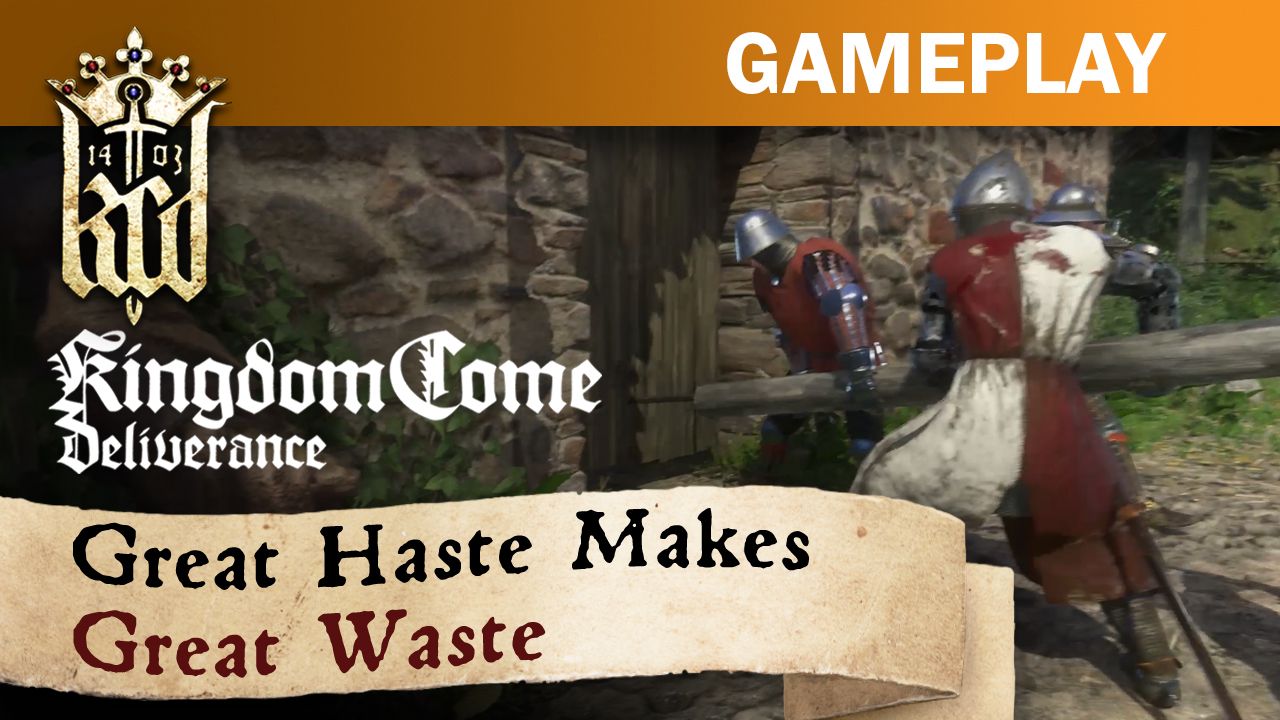 Great Haste Makes Great Waste